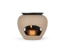 Aromalampe aus Steinzeug