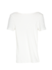 Shirt Kurzarm Weiß Rückansicht