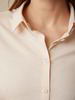 Blusenshirt Langarm, creme