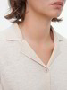 Strickshirt aus Bio-Baumwolle, 14 natur melange