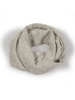 Strickschal aus Alpakawolle, grau melange
