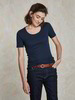 T-Shirt Rippe, dunkelblau