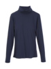 Rollkragen-Shirt, blauschwarz