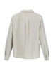 Bluse-A-Linie-Gestreift, streifen offwhite/anthrazit