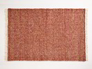  Wollteppich Cheviot, GOTS, Braun/Orange