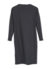 Kleid Sweat, anthrazit melange, Rückseite