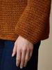 Pullover aus Alpakawolle und Bio-Baumwolle, herbstlaub