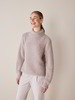 Pullover, 100 % Alpakawolle, nougat