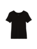 Shirt aus Bio-Baumwolle, schwarz