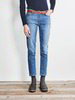 Jeans 7/8 light blue denim