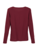 Shirt Langarm, rote beete