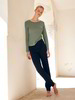 Langarmshirt agave & Yoga-hose, kaktus
