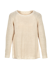 Pullover Langarm, offwhite