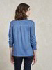 Shirt-Langarm, stahlblau