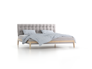 Bett Akato mit Polsterbetthaupt