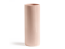 Vase aus Keramik, rosé