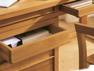Einschubschrank Diderot
Feine Details Schubladen mit markanten Griffleisten