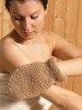 Flachs-Massagehandschuh 