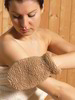 Flachs-Massagehandschuh 