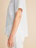 Bluse Kurzarm, weiss