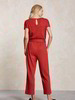 Overall-Leinenjersey, terra cotta