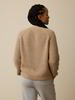 Strickjacke aus Alpakawolle, dinkel
