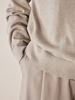 Pullover mit Kragen, Bio-Baumwolle-Alpaka, schilf melange