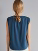 Shirt mit Raffung, indigo