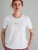 Schlafshirt mit Druck, 11 weiss