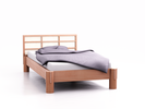 Ryokan Bett mit Betthaupt Höhe 83,4 cm Buche, 100x210x40 cm