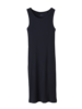 Kleid Rippe, navy