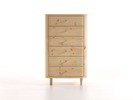 Schrank Tonda, 6 Laden, Zirbe