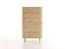 Schrank Tonda, 6 Laden, Zirbe