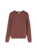 Pullover aus Alpakawolle, berry melange