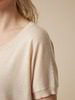 Pullover aus Bio-Baumwolle, creme