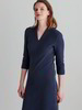 Kleid-3/4 Arm, 39 dunkelblau