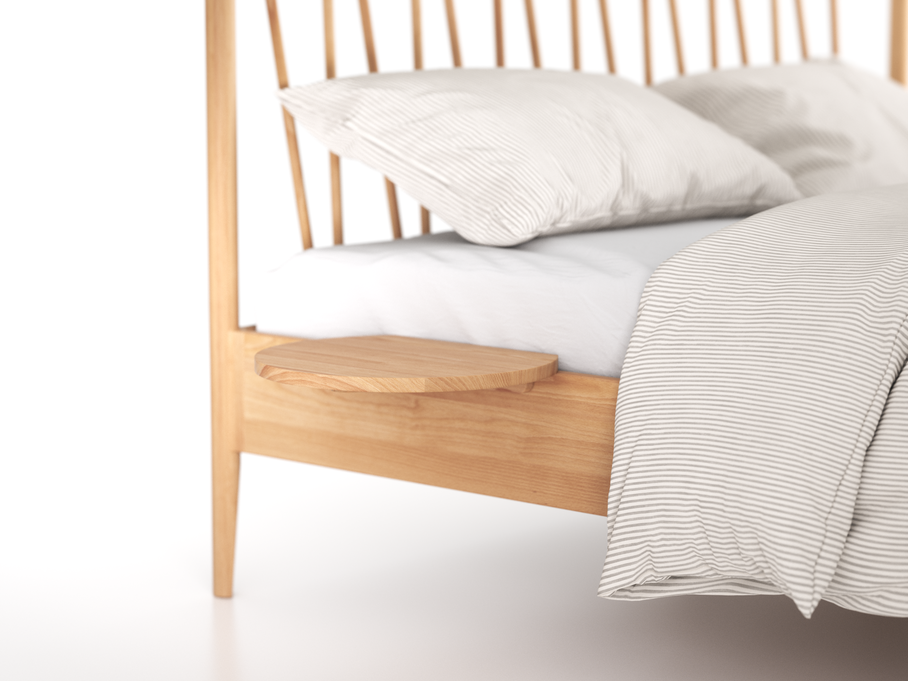 Bett Abea mit Ablageboard
