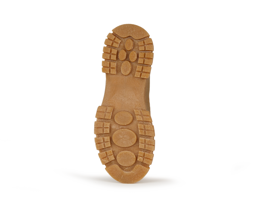 Stiefelette aus Bio Leder, mokka