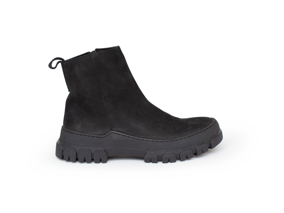 Stiefelette, schwarz