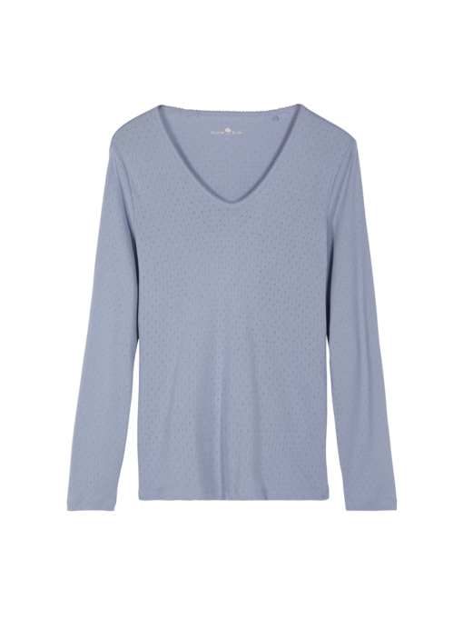 Schlafshirt aus Bio-Baumwolle, lavender