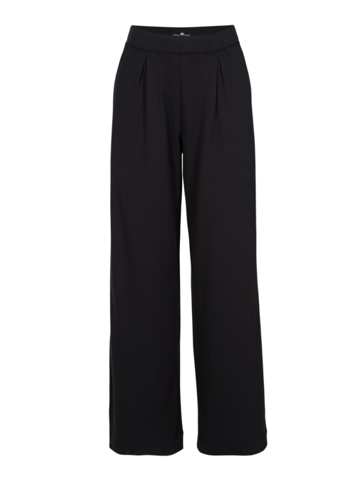Yogahose aus Bio Baumwolle, schwarz