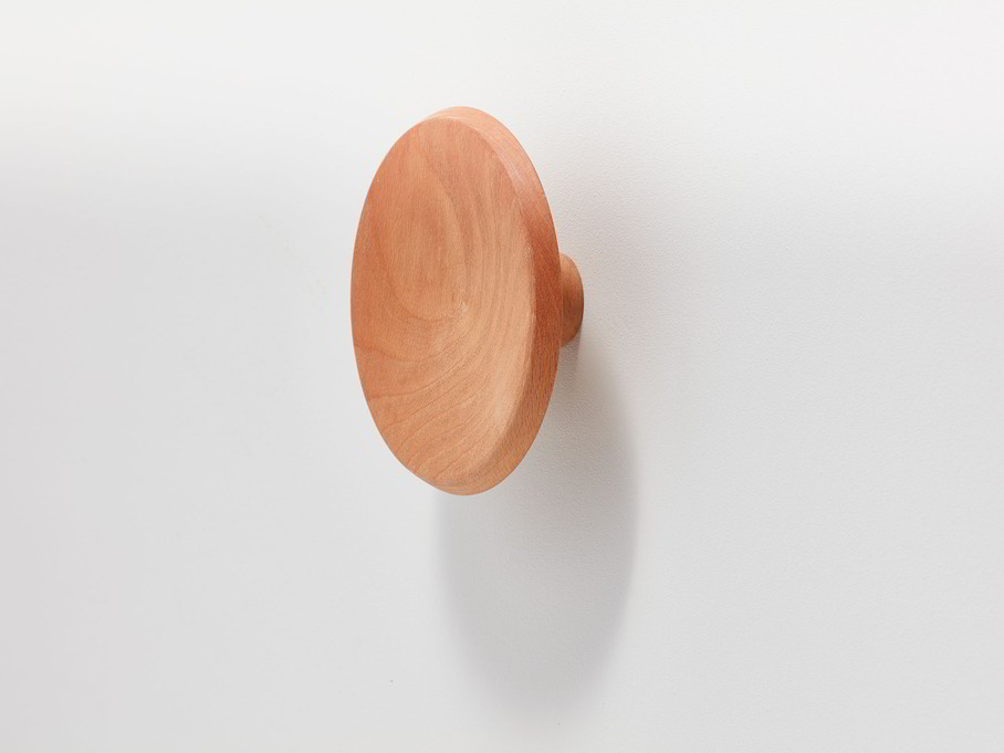 Garderobenknopf Punto ø 15 cm, Buche