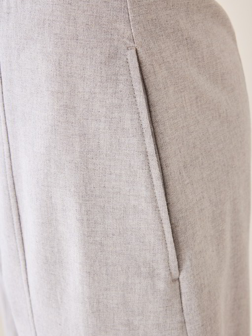 Hose, 100 % Bio-Baumwolle, stein melange