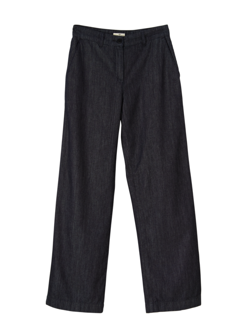 Hose-weites Bein, dark denim