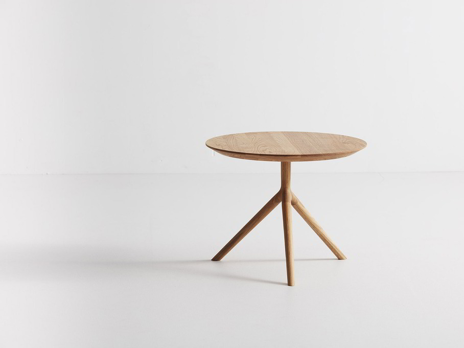 Beistelltisch Tornio rund, ø 50 cm, Eiche