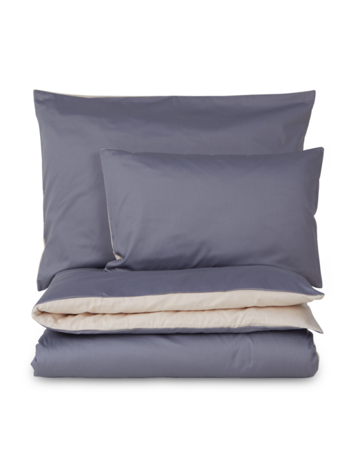 Bettwäsche JESPER, pastellblau/creme