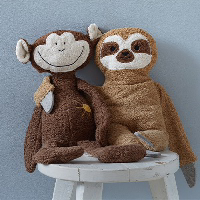 Plüschtiere Plüschtiere - hoher Anteil an Handarbeit aus Deutschland, mit GOTS-Zertifizierung aller Teile