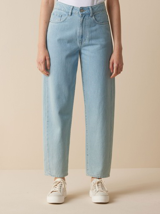 Jeans Relax, 100 % Bio-Baumwolle, light blue denim