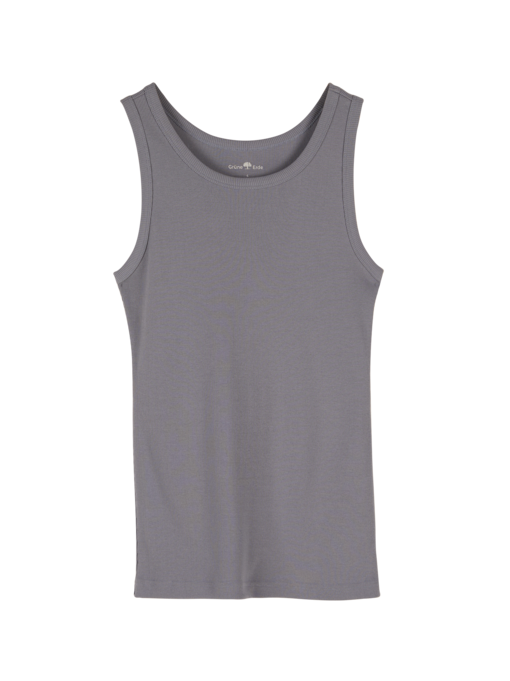Top, rauchblau
