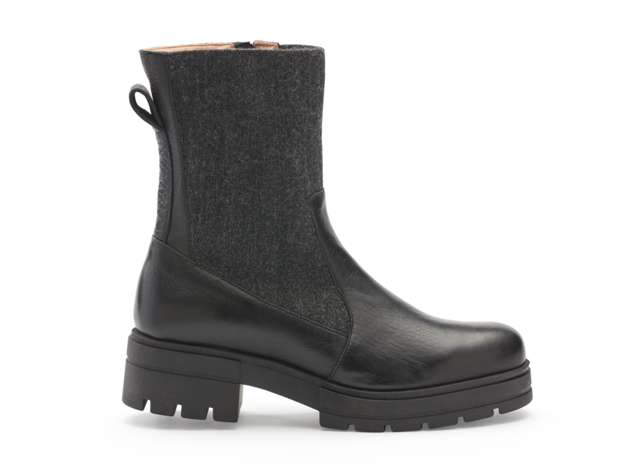 Kurzstiefel, 01 schwarz